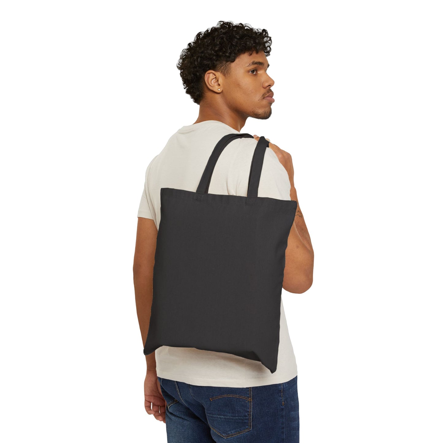 Desert Cactus Illustration Tote Bag | Southwestern Plant Art Cotton Canvas