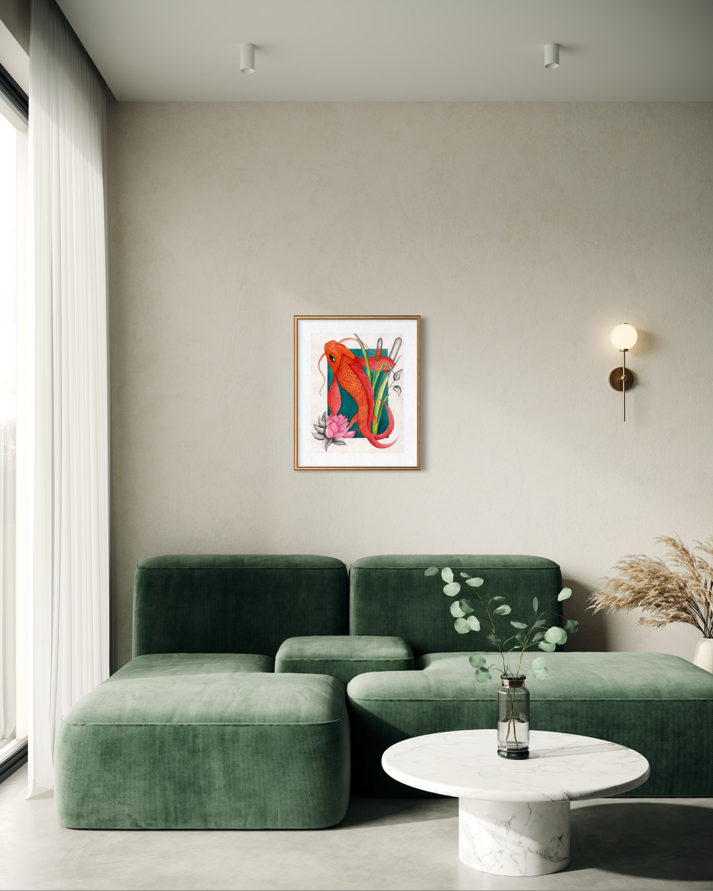 Koi Poster | Satin or Archival Matte Print