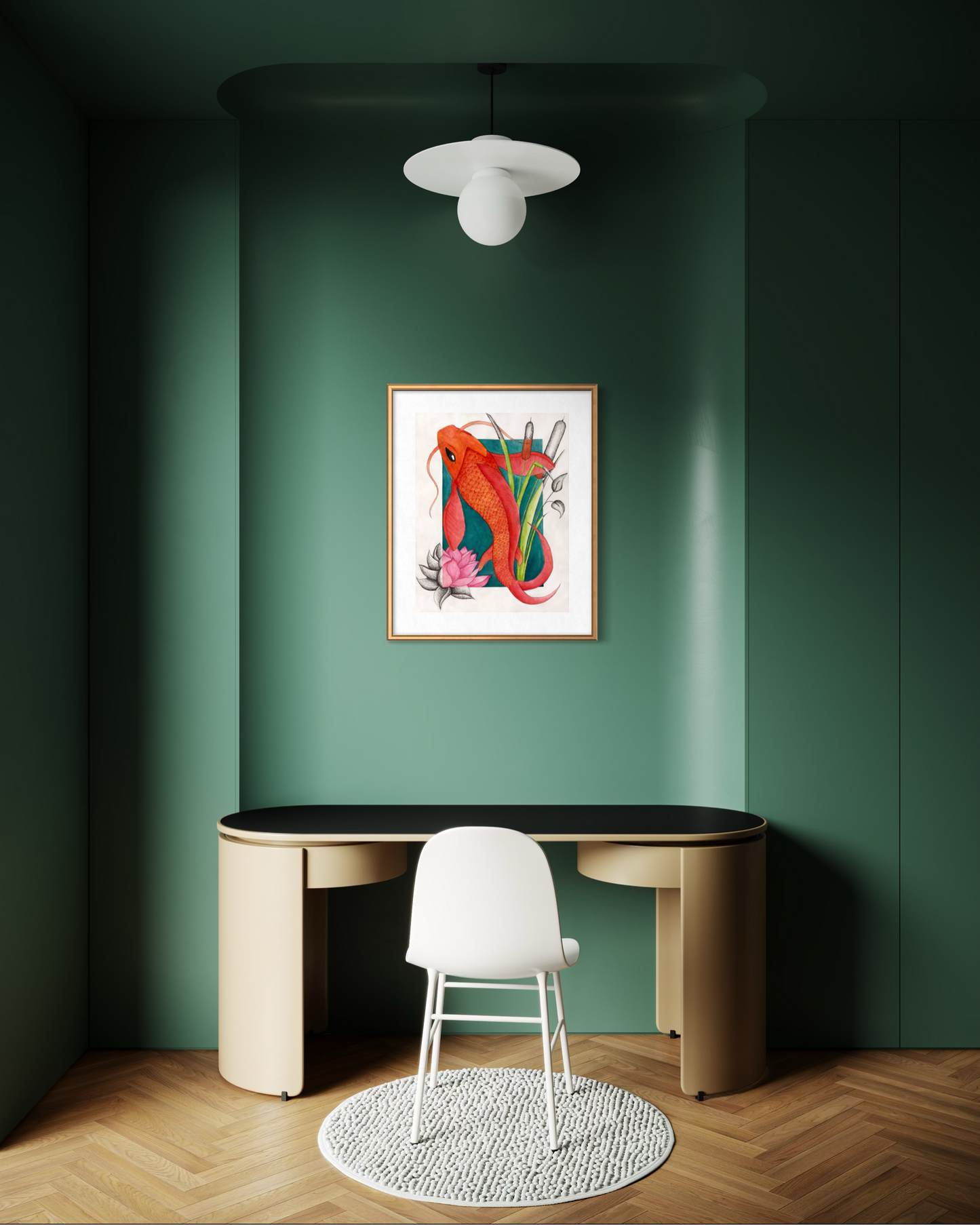Koi Poster | Satin or Archival Matte Print