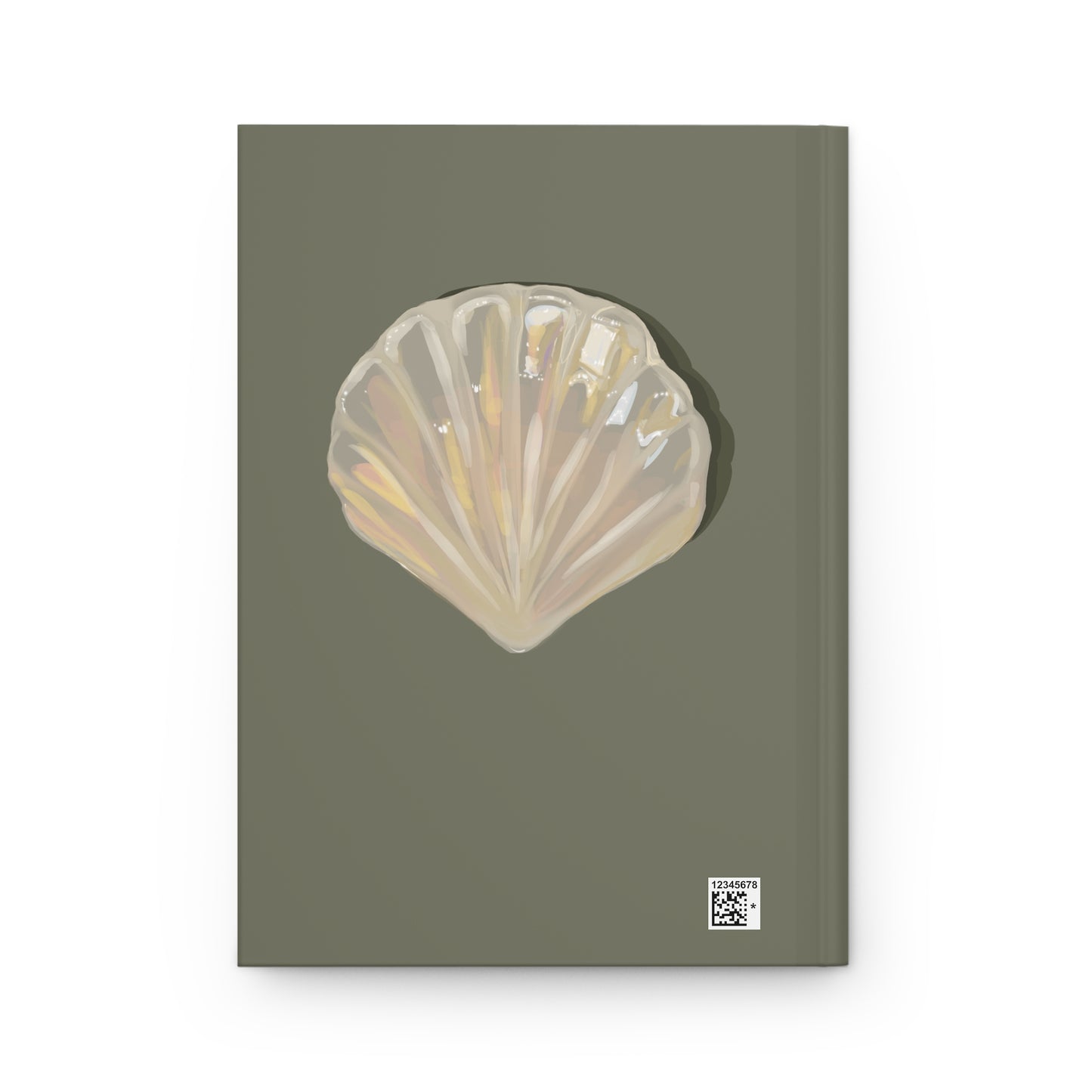 Pearlescent Seashell Journal