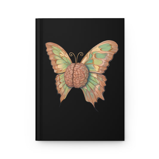 Butterfly Brain Notebook (Black)