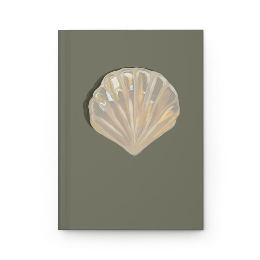 Pearlescent Seashell Journal