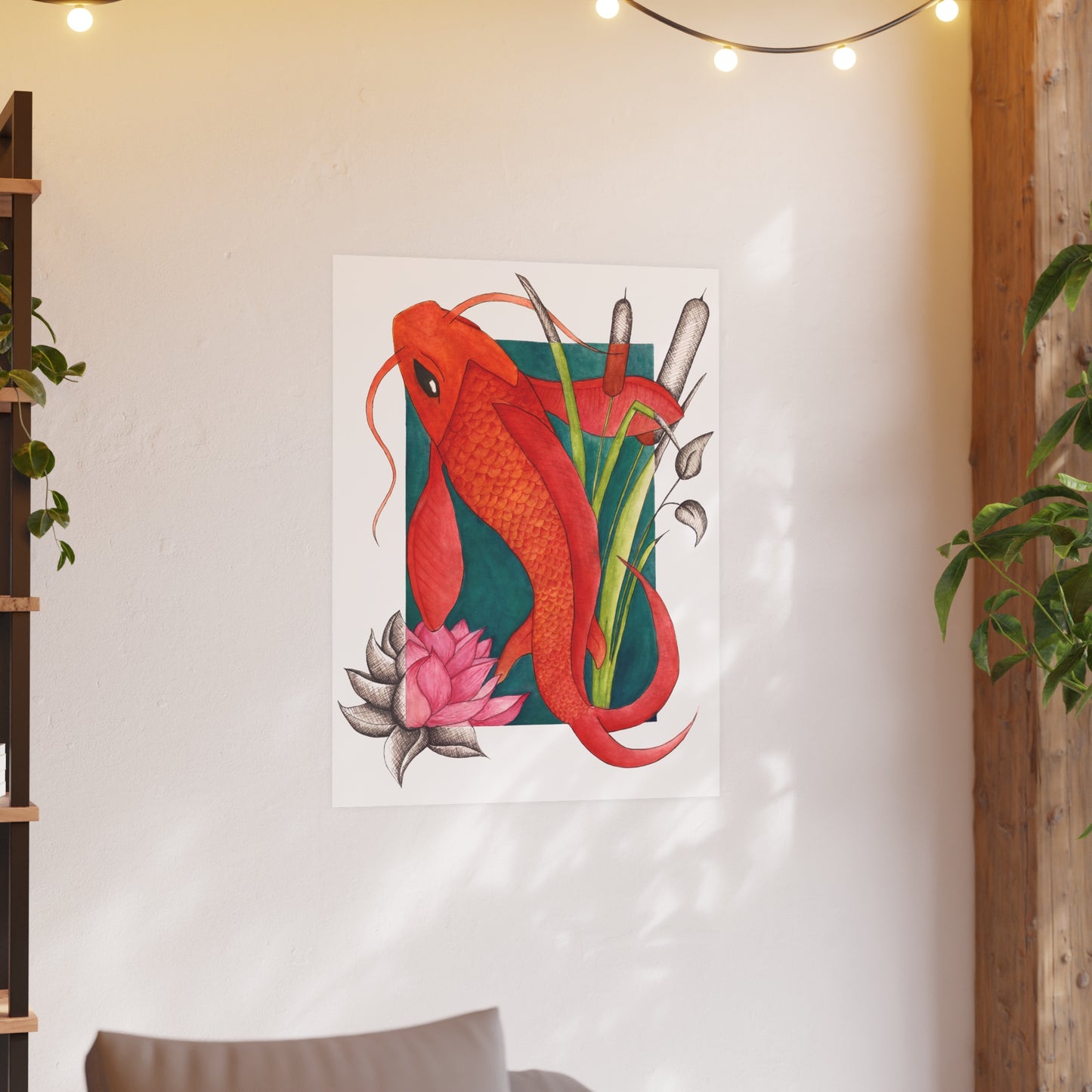Koi Poster | Satin or Archival Matte Print
