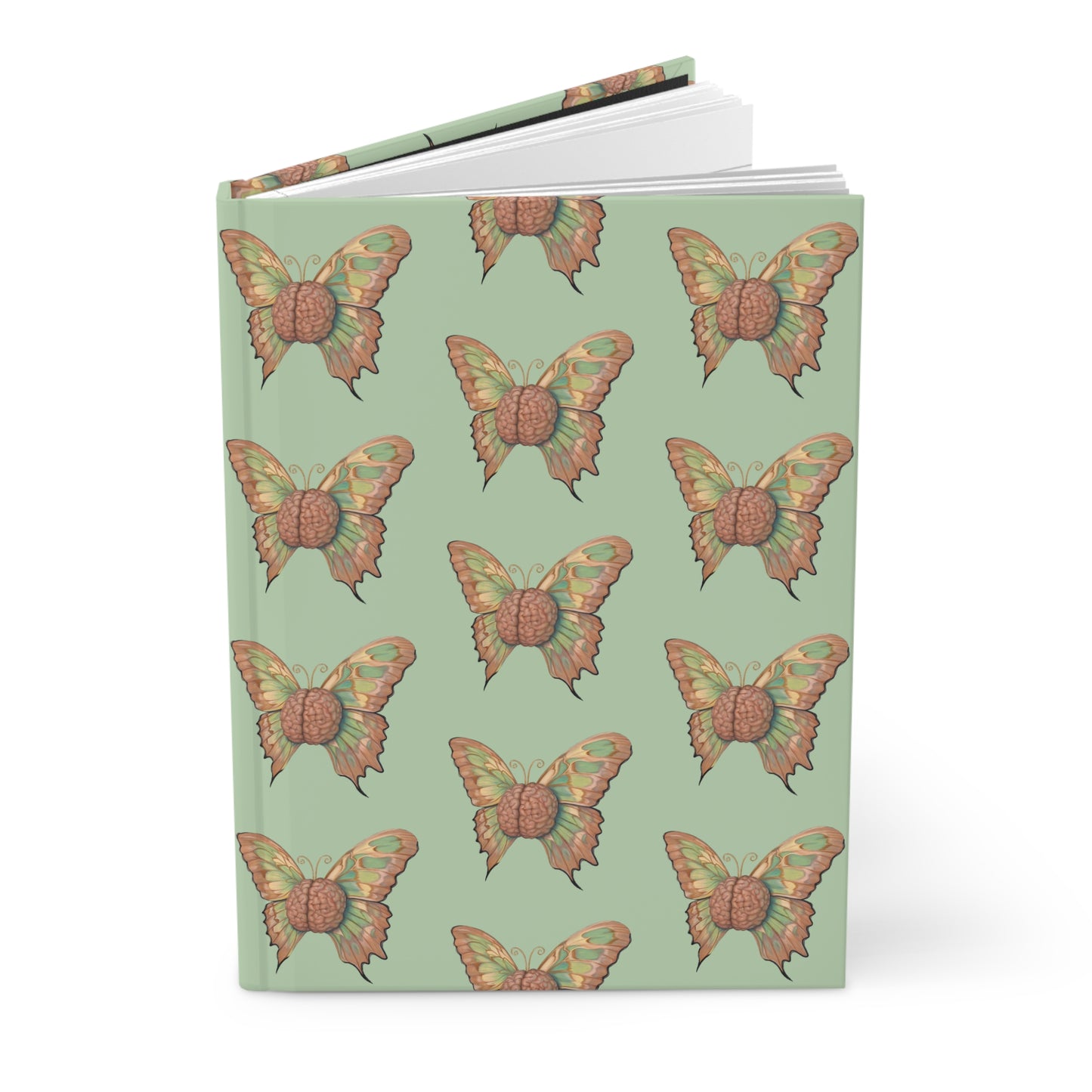 Butterfly Brain Notebook (Seafoam)