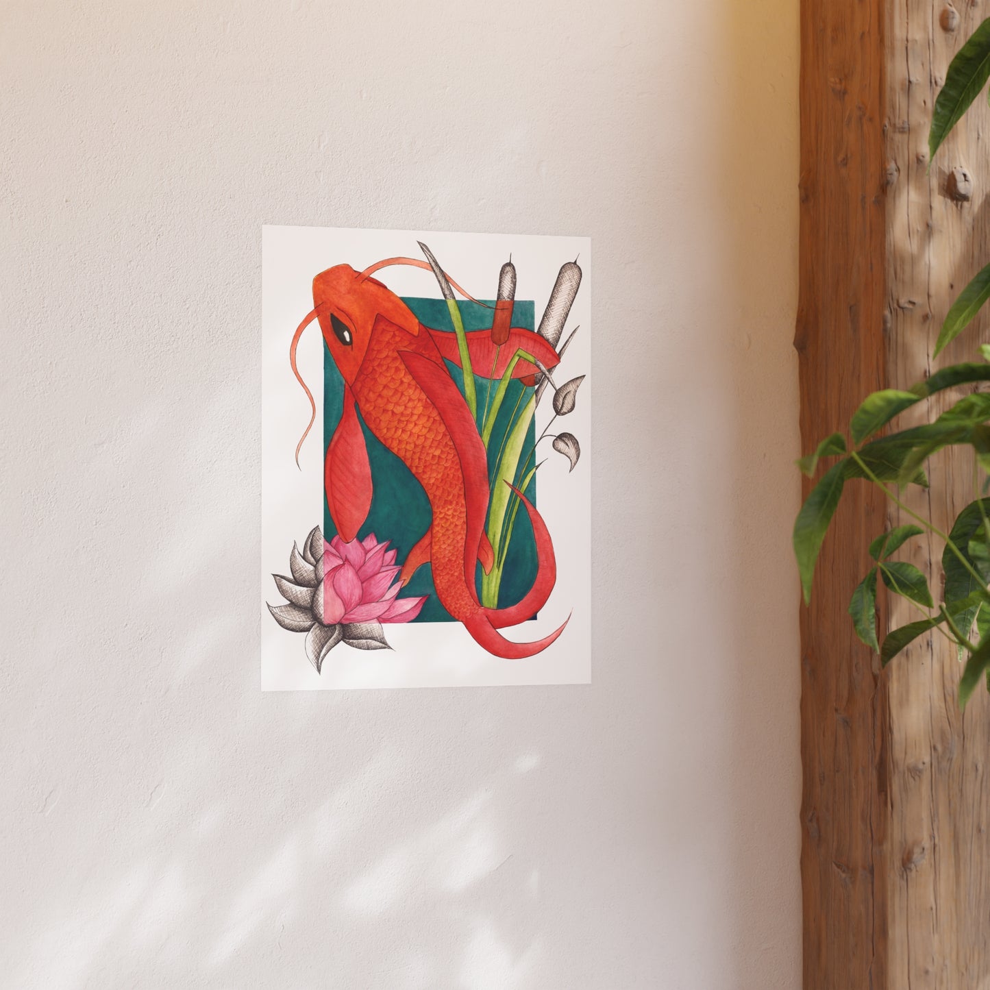Koi Poster | Satin or Archival Matte Print