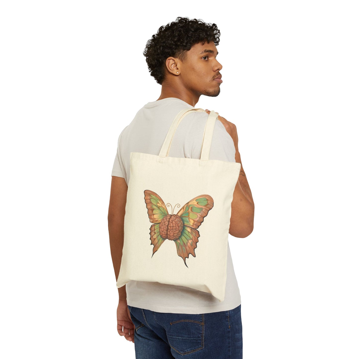 Butterfly Brain Tote Bag
