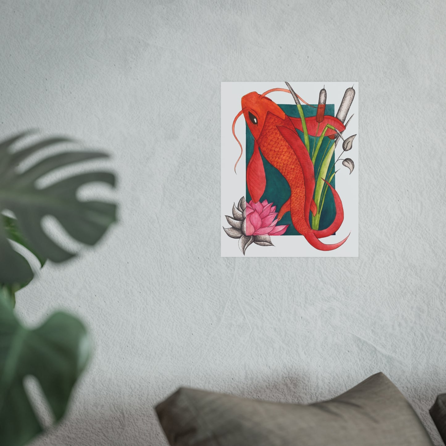 Koi Poster | Satin or Archival Matte Print