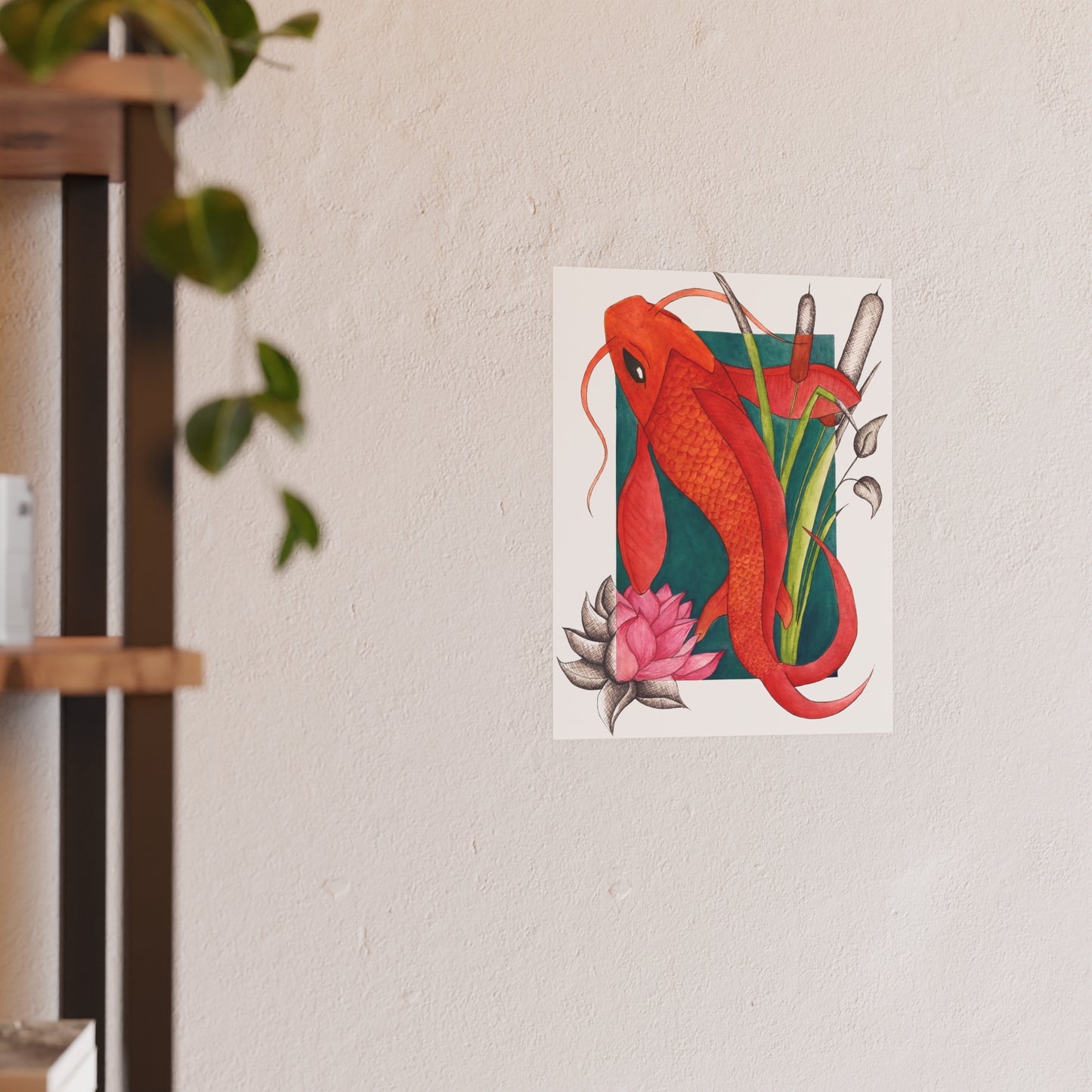 Koi Poster | Satin or Archival Matte Print