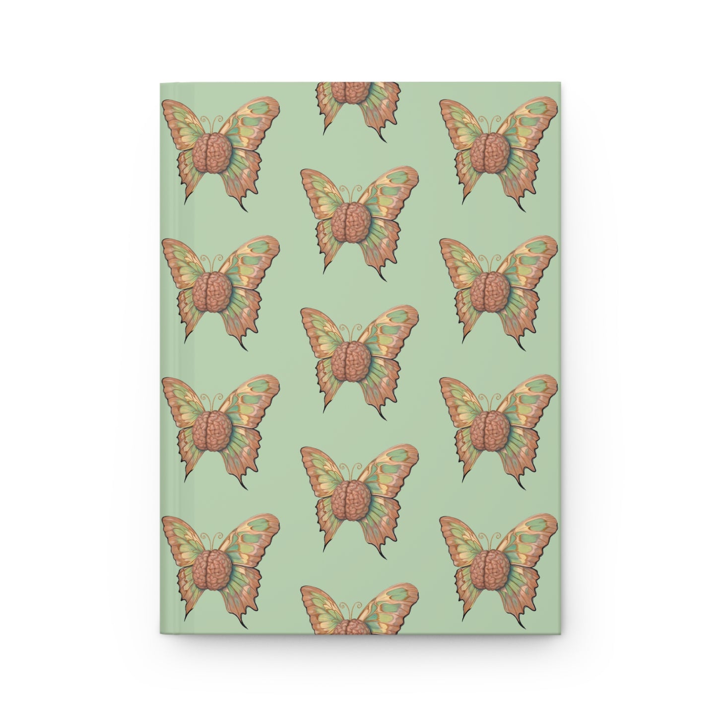 Butterfly Brain Notebook (Seafoam)