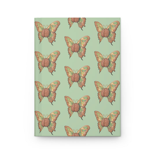 Butterfly Brain Notebook (Seafoam)