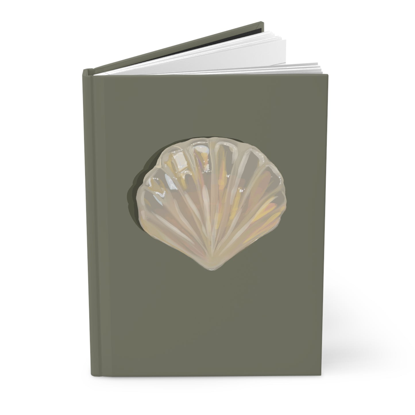 Pearlescent Seashell Journal