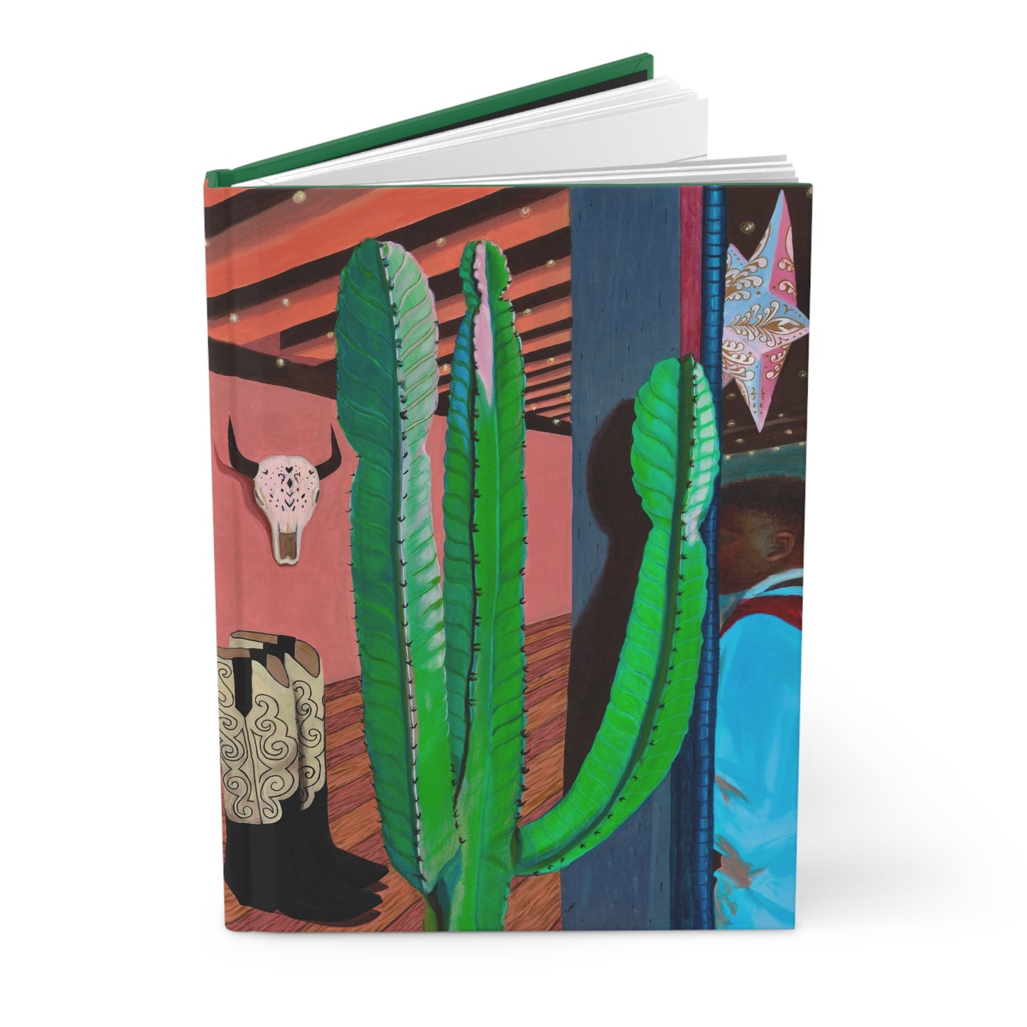 Cactus Hardcover Journal